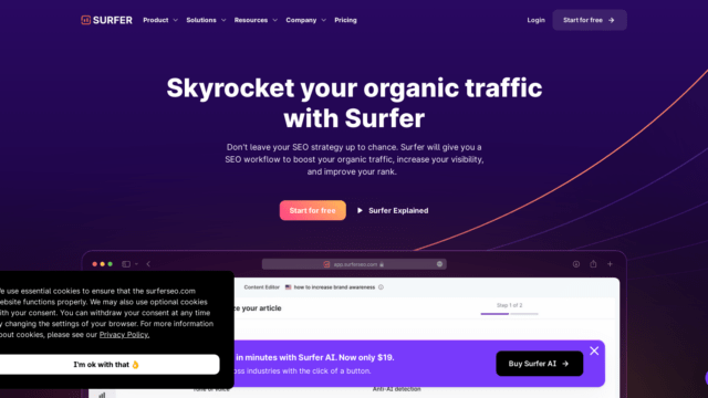 Surfer SEO Review: Optimize Content Writing with Real-Time Metrics & AI Integration