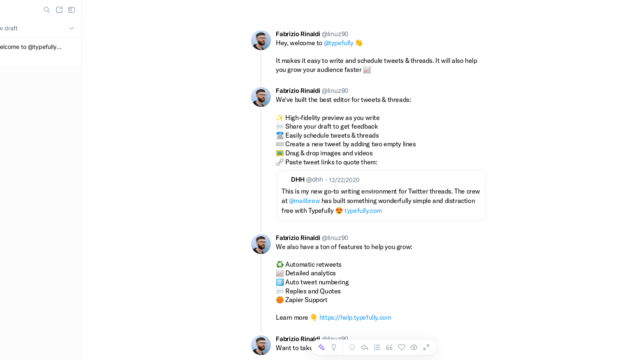Typefully Review – Twitter Thread Maker & Analytics Review