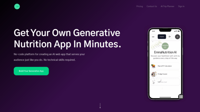 Generative Nutrition App Review: Automate Personalized Nutrition Services & Monetize Easily