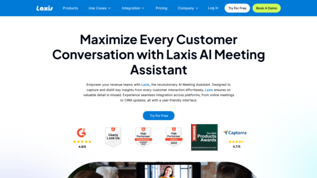 Laxis AI Review:  Meeting Assistant Elevate Sales, Marketing & Research Efforts