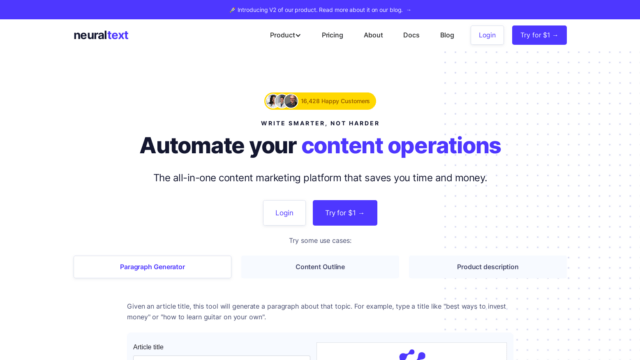 NeuralText Review: Top AI Writing Assistant and Tools for SEO