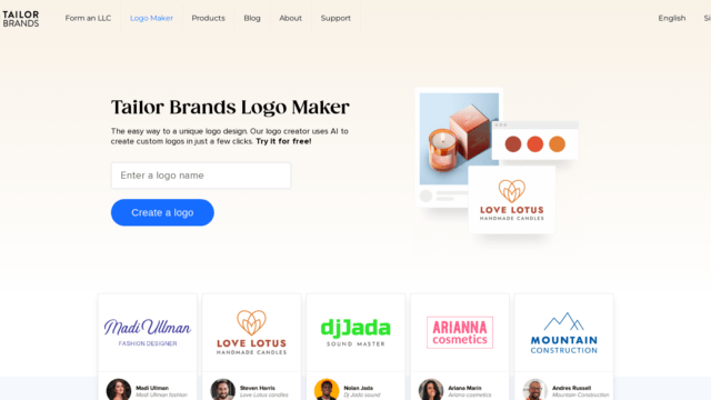 Tailor Brands Logo Maker Review: Create Professional Logos Easily for Side-Hustlers and Small Business Owners